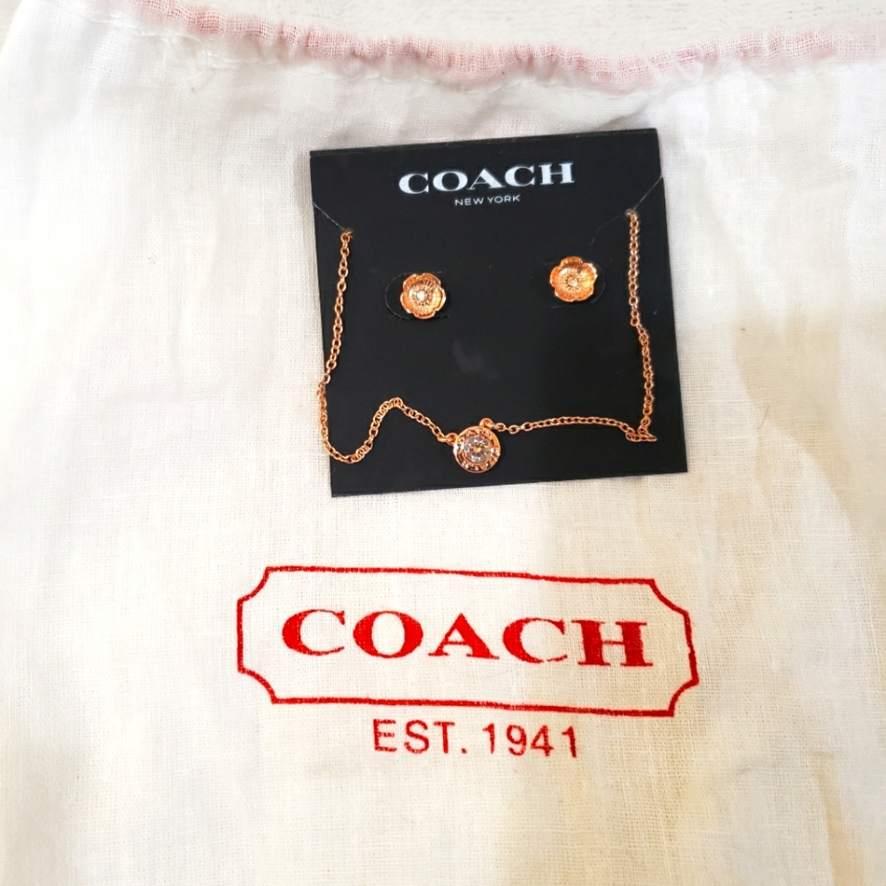 NEW BEUTIFUL COACH JEWELRY